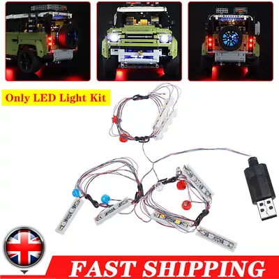 Buy LED Light Kit For LEGO 42110 Technic For Land Rover Defender Car Bricks Toy UK • 13.57£