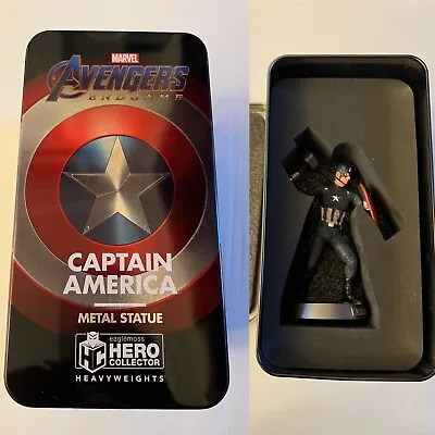 Buy New Eaglemoss Marvel Avengers Heavyweights Captain America Metal Statue  Endgame • 44.95£