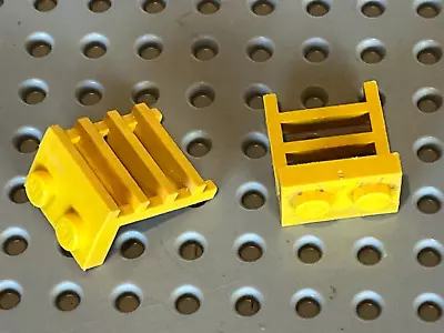 Buy 2 X LEGO TRAIN Yellow Ladder Ladder 4175 Scale / Set 10170 4554 8880 7249 7630 4990 • 2.56£