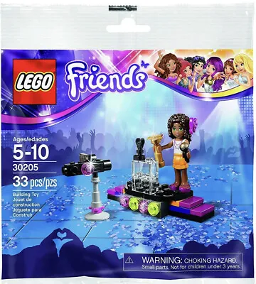 Buy Lego Friends Pop Star Andrea 30205 Brand New Sealed Polybag - Stocking Filler • 4.99£