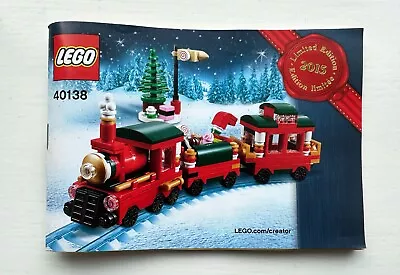 Buy Lego 40138 Christmas Train 2015 Limited Edition. No Box, 1 Piece Missing. • 14£