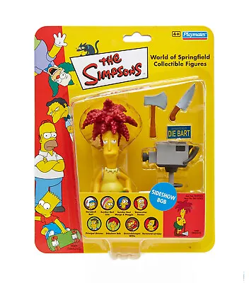 Buy The Simpsons | Sideshow Bob | WOS | UK Exclusive | Playmates | 2003 | Mint • 89.99£