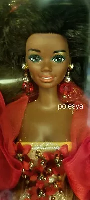 Buy 1993 Barbie Happy Holiday Grand Gala' African American Special Edition #10911 • 85.31£