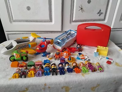 Buy Playmobil Assorted Bundle Airport Vehicles/ Figures And Bits  N  Pieces • 19.99£