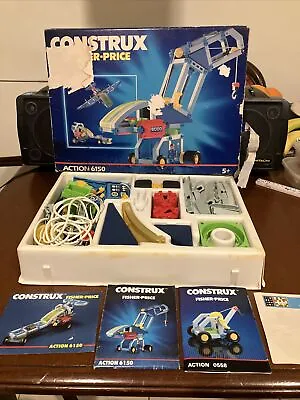 Buy Fisher Price Construx Building System Set 6150 Wings And Wheels Boxed Incomplete • 35£