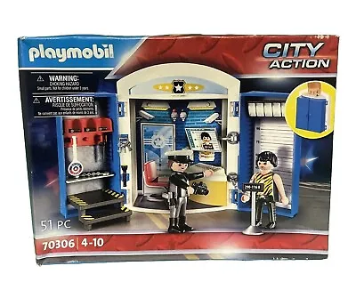Buy Playmobil 70306 City Action Police Station Kids Play Box ⭐️⭐️⭐️⭐️⭐️ • 16.95£