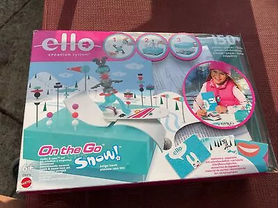 Buy Ello Creation System Boxed Set. On The Go Snow Mattel • 5£