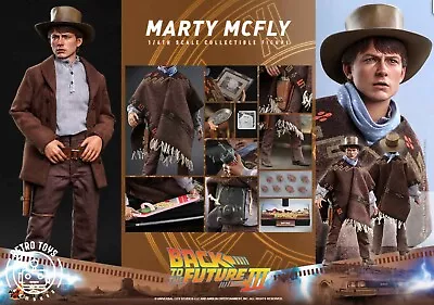 Buy Hot Toys Marty McFly Back To The Future 3 MMS616 BTTF Back To The Future NEW • 236.23£