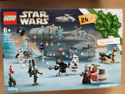 Buy LEGO Star Wars 2021 Advent Calendar 75307 Christmas Gift Mandalorian  • 32.50£
