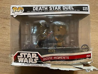 Buy Funko Pop Star Wars Movie Moments Death Star Duel - Exclusive - Damaged Box • 10.30£