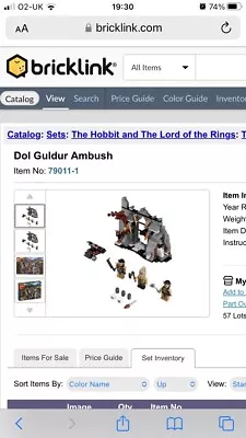 Buy Almost Complete - LEGO The Hobbit: Dol Guldur Ambush (79011) • 3£