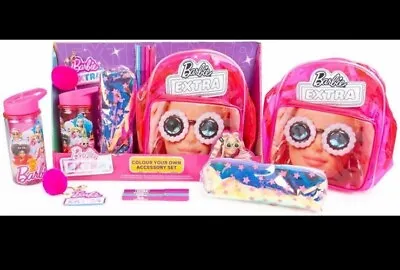 Buy Barbie Colour Pink Accessories Toy Gift Kids Barbie Party Barbie Bag Bottle SALE • 17.99£