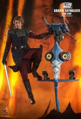 Buy Hot Toys Star Wars Anakin Skywalker With Stap From Clone Wars. TMS020. UK Seller • 350£