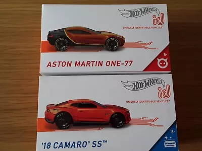Buy Hot Wheels Id Cars Aston Martin And Camaro New • 10£
