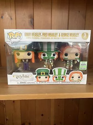 Buy Funko POP Harry Potter Figure : Harry Potter 3 Pack Ginny , Fred & George • 11.50£