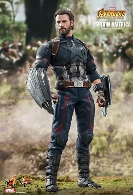 Buy Hot Toys 1/6 Avengers: Infinity War Mms480 Captain America Steve Rogers Figure • 277.99£