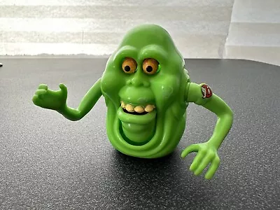 Buy Vintage 1989 Real Ghostbusters Slimer Fright Features Green Ghost Kenner Figure. • 19.95£