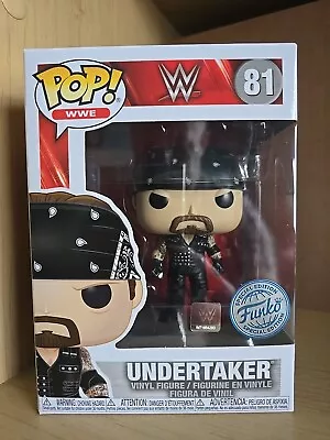 Buy Funko Pop! WWE: Boneyard Undertaker Exclusive Collectable Vinyl Figure #81 • 17.95£