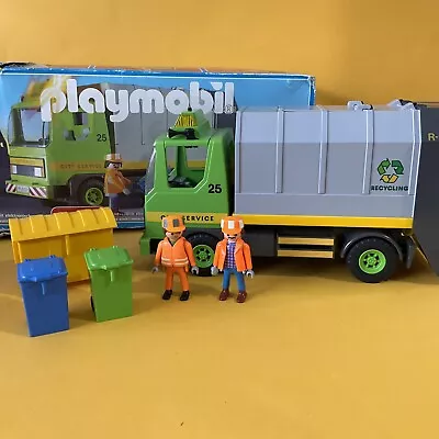 Buy Playmobil BOXED 3121 City Life Recycling Truck Rubbish Truck See Pics • 15.99£
