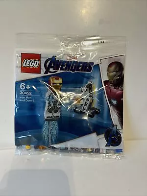 Buy LEGO MARVEL 30452 Avengers Iron Man & Dum-E  Polybag (Brand New And Sealed) • 7.99£