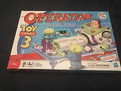 Buy Operation Game- Buzz Lightyear Toy Story 3- Board Game Disney By Hasbro Complete • 9.99£