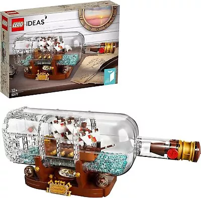 Buy LEGO Idea Ship In Bottle 92177 • 276.97£