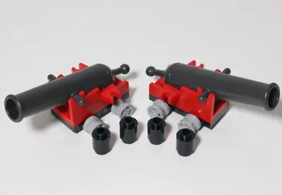 Buy LEGO Pirates Minifigure Wheeled Cannon X2 Eldorado Fortress Napoleonic NEW • 15.99£