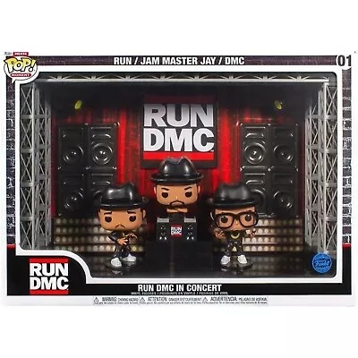 Buy Funko Pop Deluxe Moment Run DMC In Concert New In Box • 45£