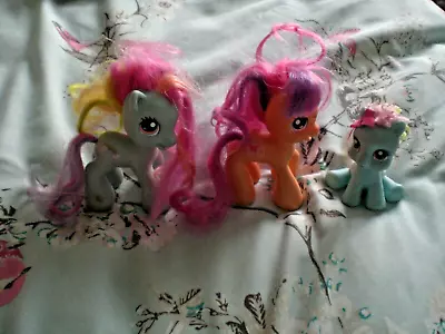 Buy My Little Pony G3.5 X3 Rainbow Dash Adult Rainbow Dash Newborn & Adult Scootaloo • 1.44£