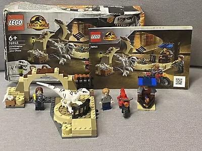 Buy LEGO Jurassic World Dominion - Atrociraptor Dinosaur Bike Chase (Set 76945) • 11.99£