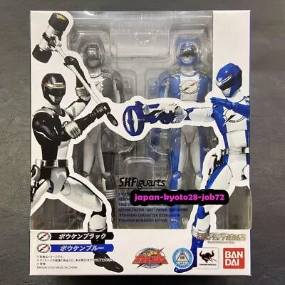 Buy S.H.Figuarts GoGo Sentai Boukenger Bouken Black And Blue BANDAI JP • 66.92£