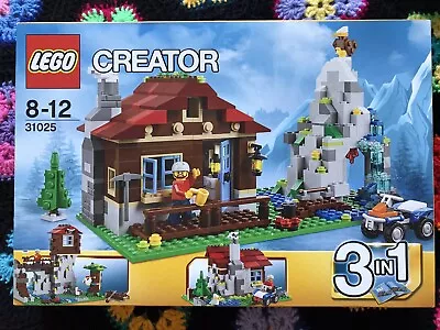 Buy LEGO® CREATOR Retired 31025 3-in-1 Set Mountain Hut BNIB • 38£