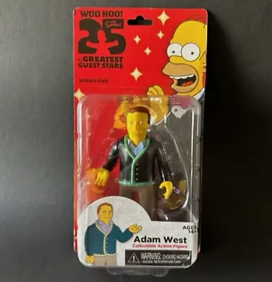 Buy Simpsons Adam West PVC Figure 13cm NECA • 32.03£