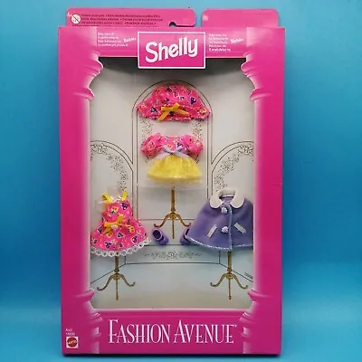 Buy Vintage Fashion Avenue Party Outfit Apron School 16696 Barbie Shelly Mattel • 25.70£
