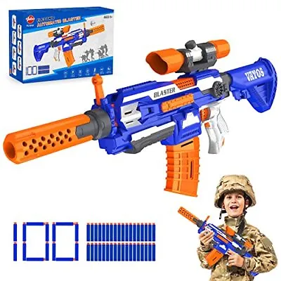 Buy VATOS Toy Gun For Nerf Guns - Automatic Machine Gun For Boys Girls Sniper Rifle • 46.99£