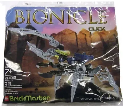 Buy Lego BrickMaster Bionicle Click 20012 Brand New Sealed Polybag RARE • 9.99£
