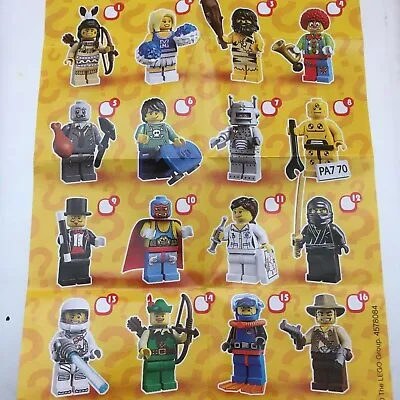 Buy Genuine Lego Minifigures From  Series 1 Choose The One You Need • 9.99£