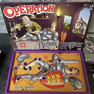 Buy English Heritage Brave Knight Operation Board Game Hasbro Complete & VGC • 9.99£