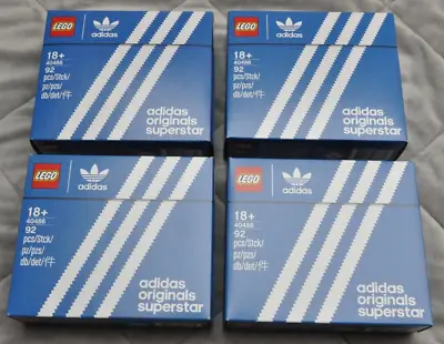 Buy **NEW, SEALED, MINT** LEGO CREATOR Adidas Originals Superstar (40486) RETIRED! • 49.95£