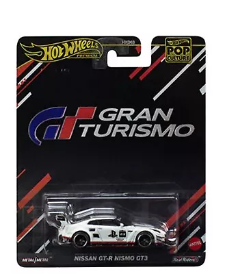 Buy Hot Wheels Premium Pop Culture Gran Turismo Nissan GT R Nismo GT3 In Stock • 12£