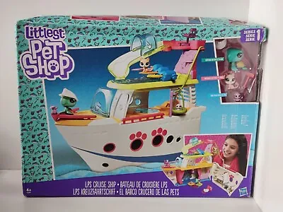 Buy 2017 Hasbro Littlest Pet LPS Shop Cruise Ship New In Opened Box Read Description • 100.14£