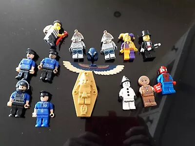 Buy Lego Minifigures Magician, Jester, Gingerbread, Mummy, Clown Bundle • 12£
