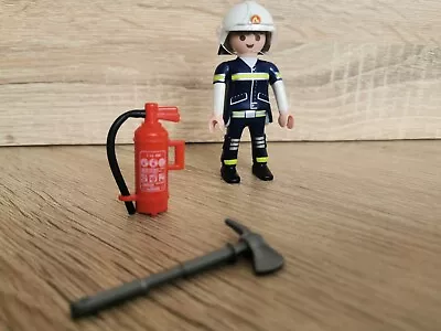 Buy Playmobil Fireman With Axe & Fire Extinguisher.  • 2.95£