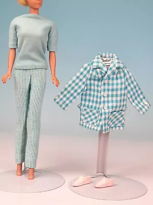 Buy Vintage Original Barbie Outdoor Live 1637 Coat Pants Shoes Sweater 1965 • 84.76£
