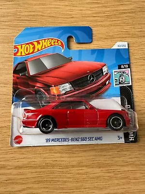 Buy Hot Wheels '89 Mercedes-Benz 560 SEC AMG Red  Combine Postage • 4.99£