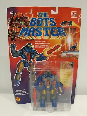 Buy *vintage The Bots Master Evil Cyborg Humabot Bandai Action Figure Unopened-moc* • 45£