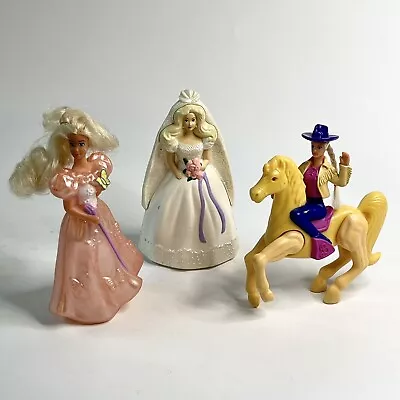 Buy Vintage MacDonalds Happy Meal Toys Barbie Bride Horse 1990’s • 5.99£