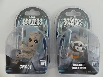Buy Neca Scalers Guardians Of The Galaxy Rocket Racoon & Groot • 10£