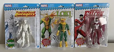 Buy Hasbro Marvel Legends Series 6 Inch Action Figure Bundle Loki,Falcon, Vision • 27.99£