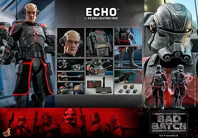 Buy Echo The Bad Batch Clone TMS042 Star Wars Hot Toys Action Figure 1/6 NEW UK • 199.99£